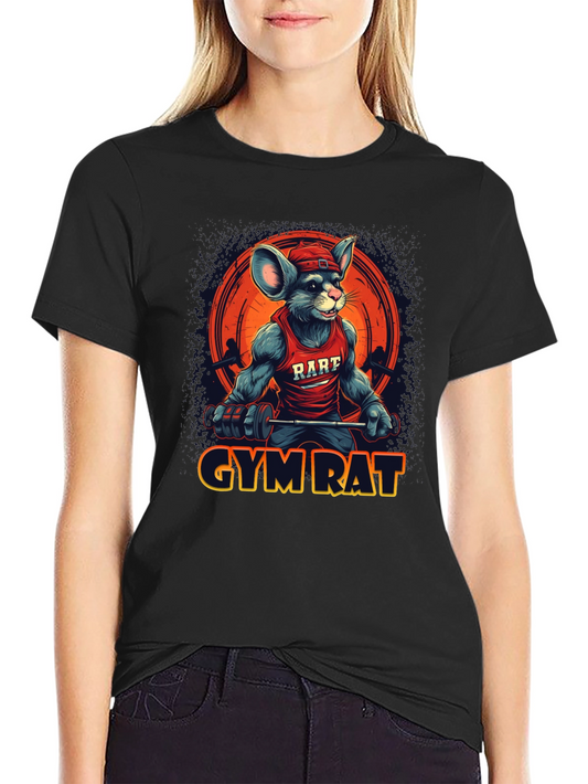 Gym Rat Mouse Graphic Tee