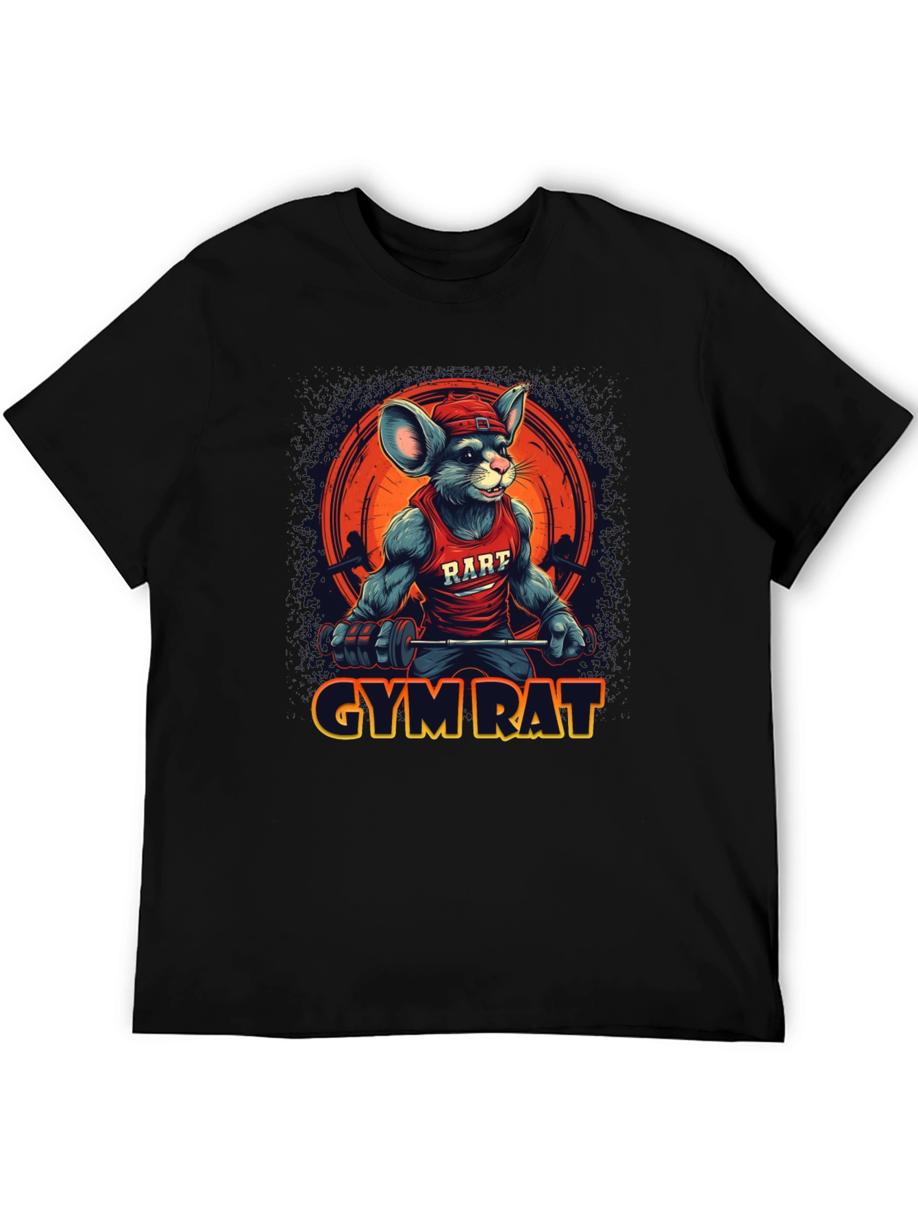 Gym Rat Mouse Graphic Tee