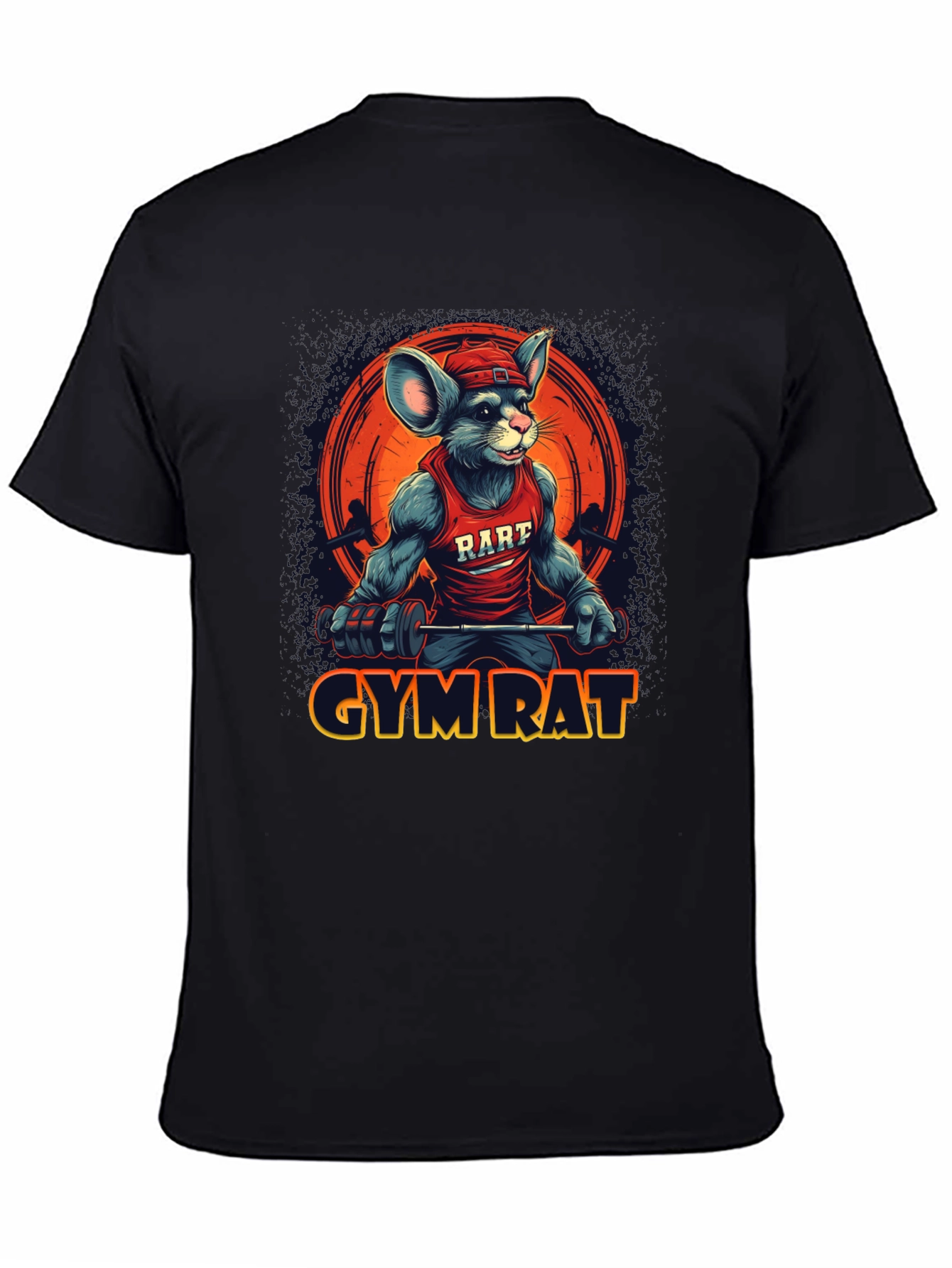 Gym Rat Mouse Graphic Tee