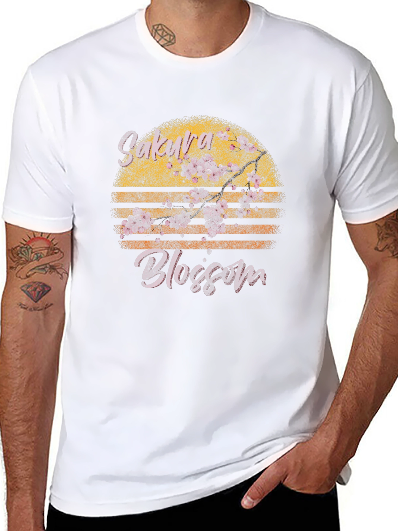 Sakura Blossom Graphic T-Shirt