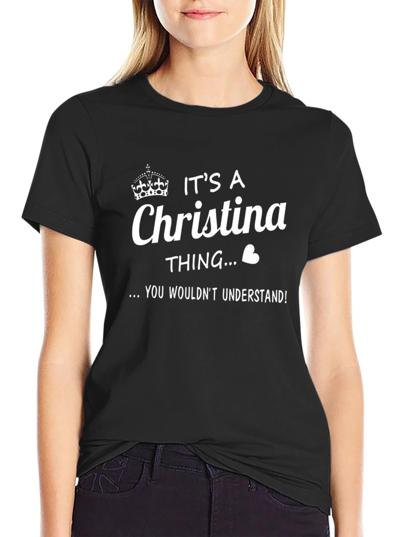 Christina Thing T-Shirt - Fun Personalized Tee