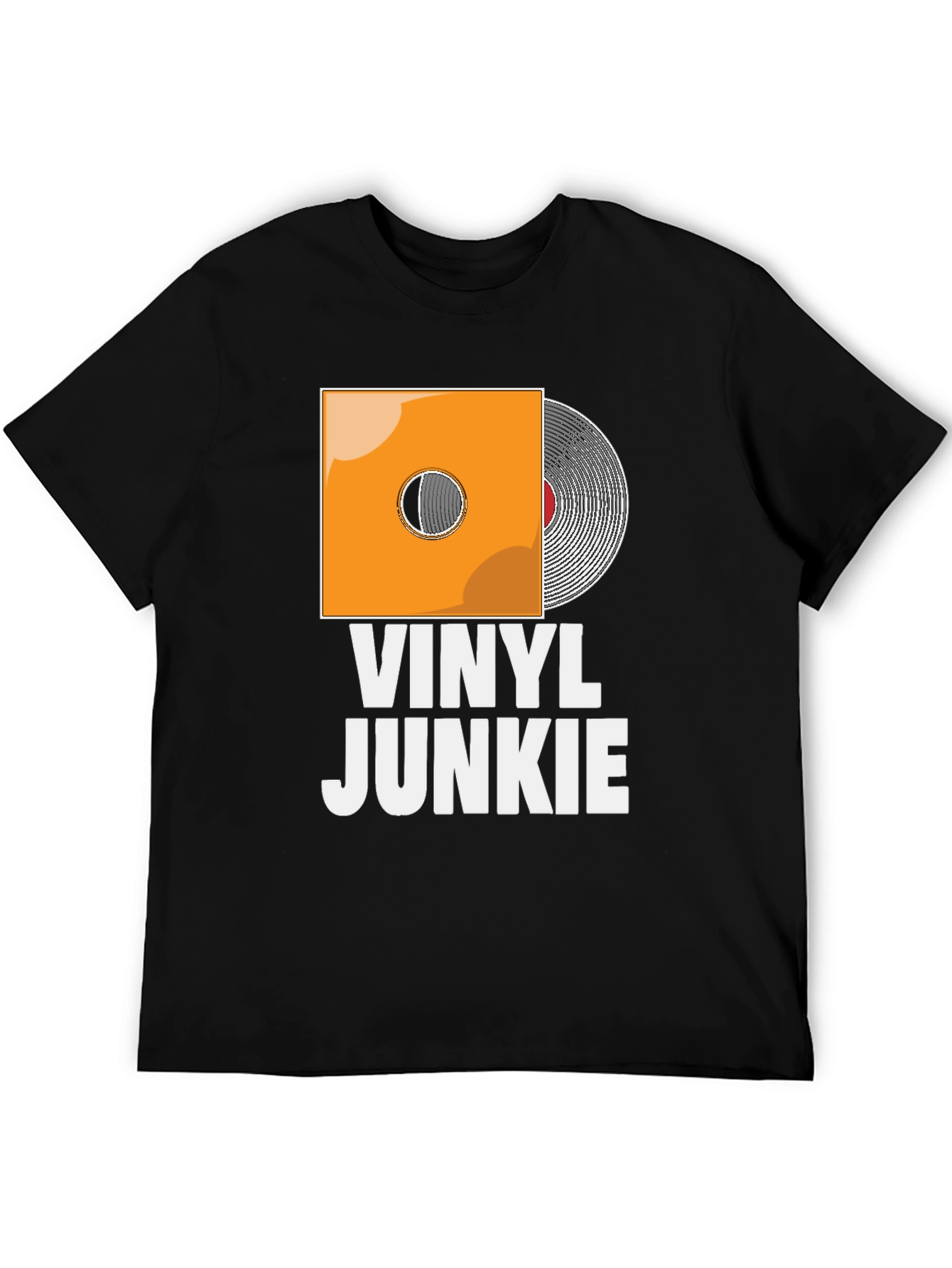 Vinyl Junkie Graphic T-Shirt