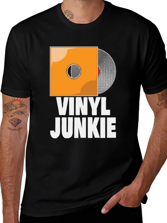 Vinyl Junkie Graphic T-Shirt