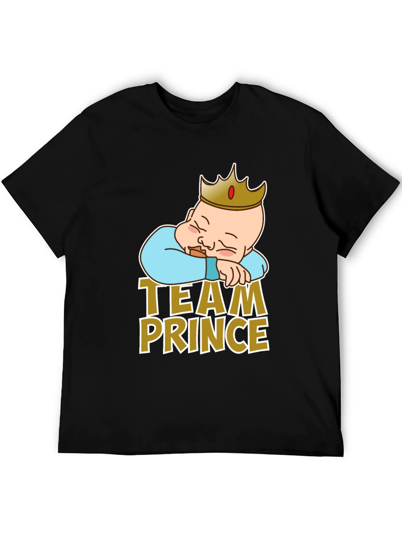 Team Prince T-Shirt: Cute Baby Graphic Tee
