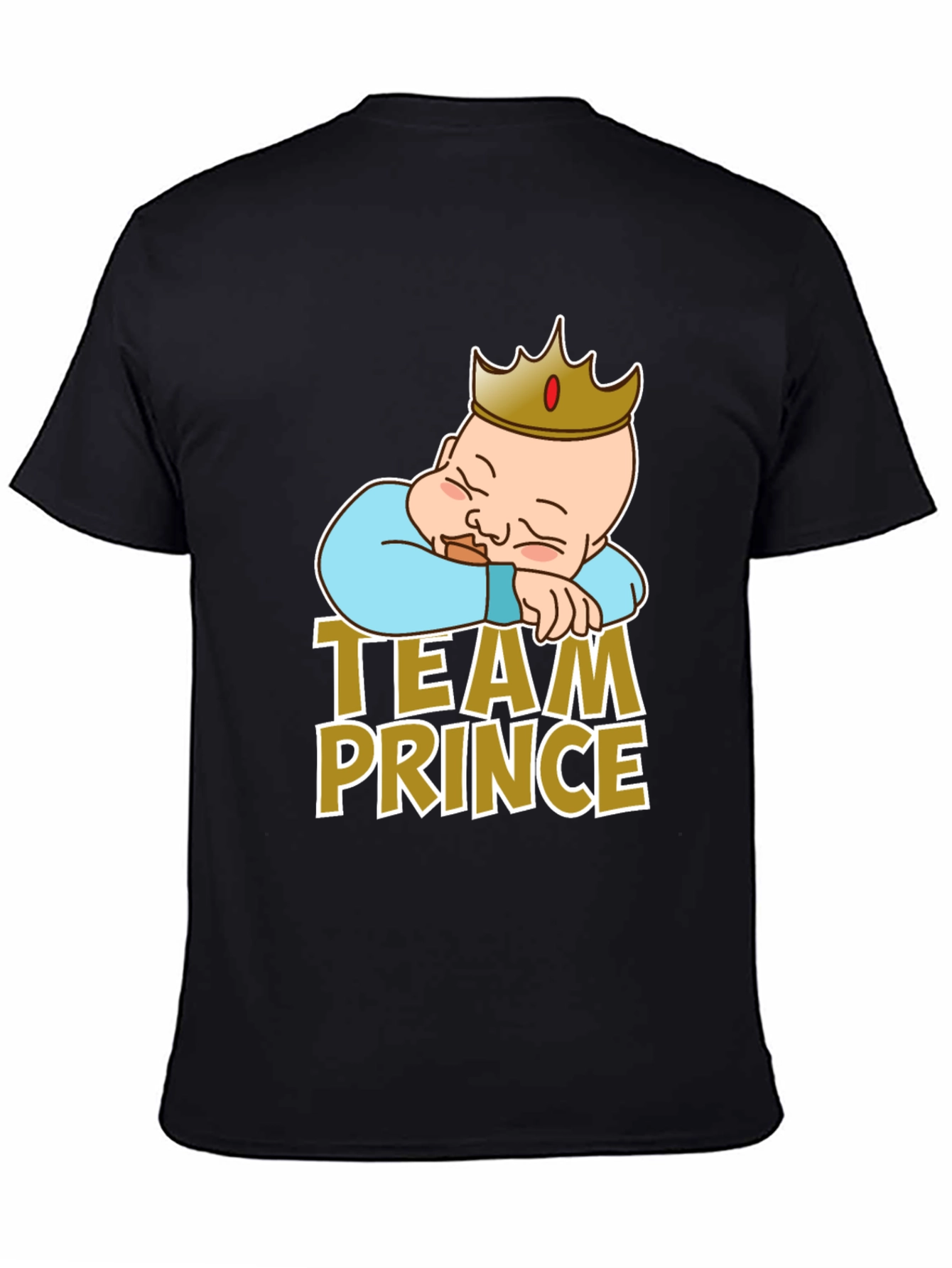 Team Prince T-Shirt: Cute Baby Graphic Tee