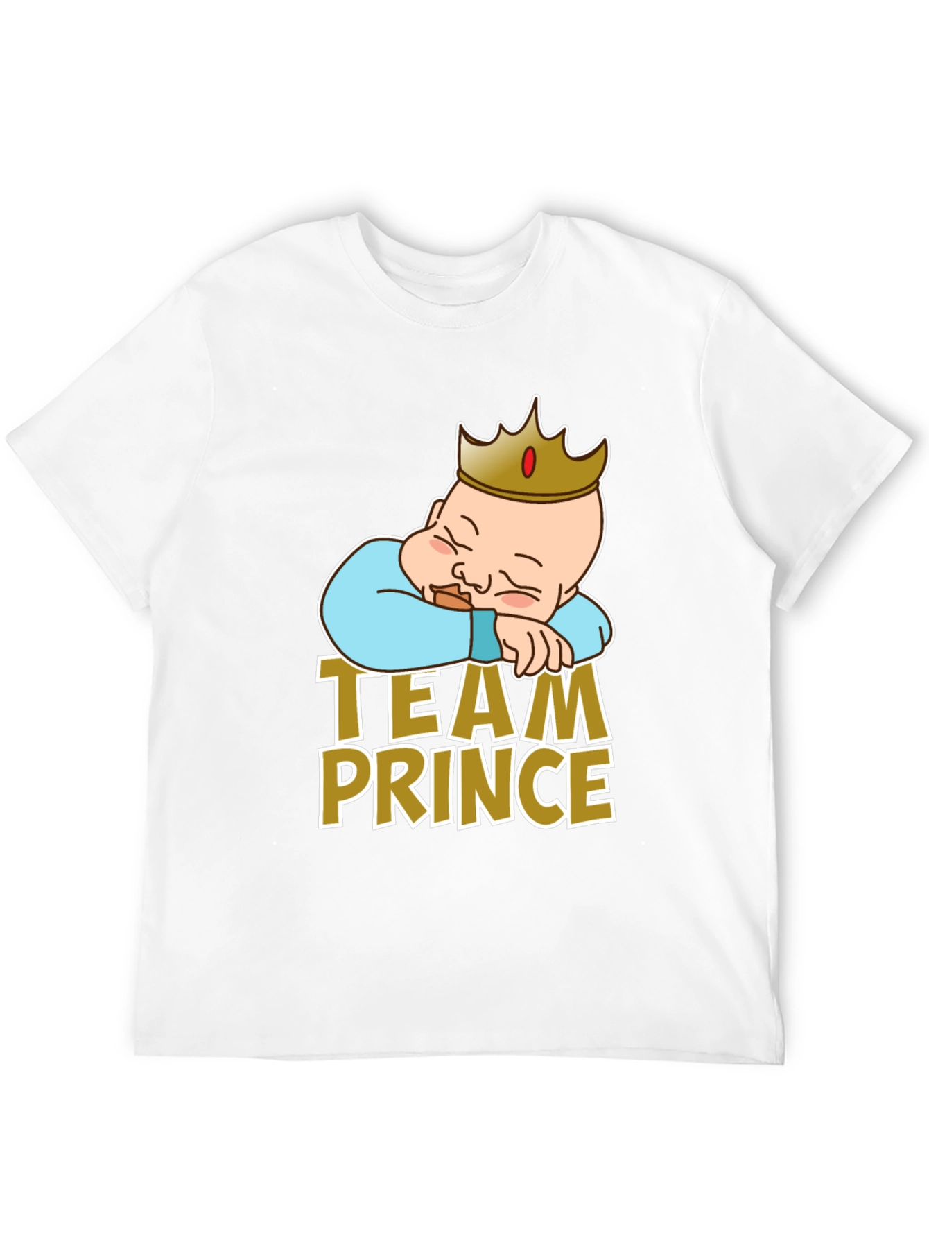 Team Prince T-Shirt: Cute Baby Graphic Tee