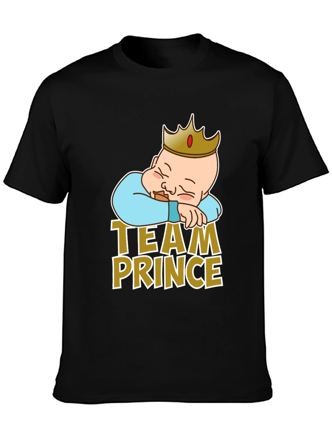 Team Prince T-Shirt: Cute Baby Graphic Tee
