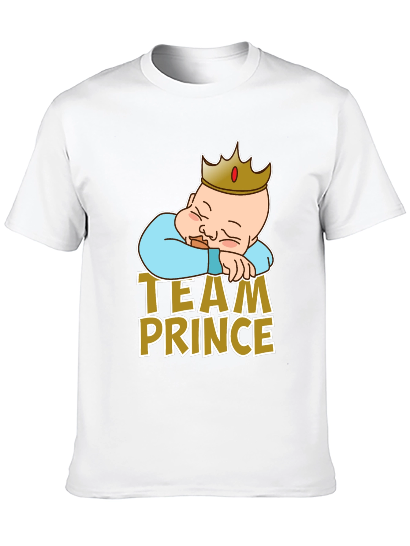 Team Prince T-Shirt: Cute Baby Graphic Tee