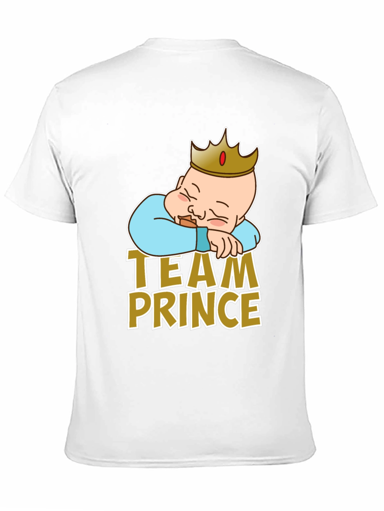 Team Prince T-Shirt: Cute Baby Graphic Tee
