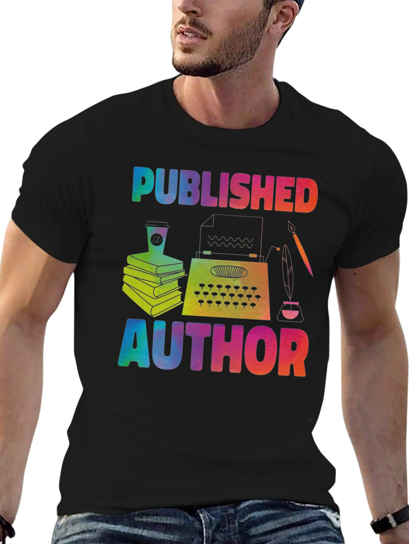 Published Author Graphic T-Shirt