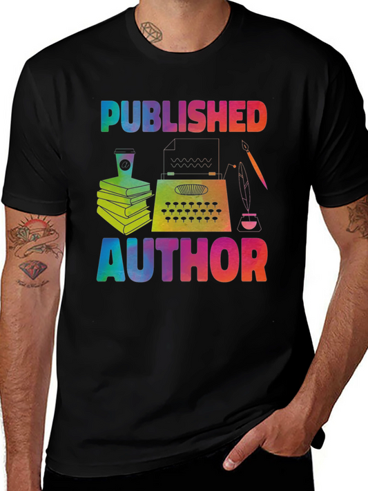 Published Author Graphic T-Shirt
