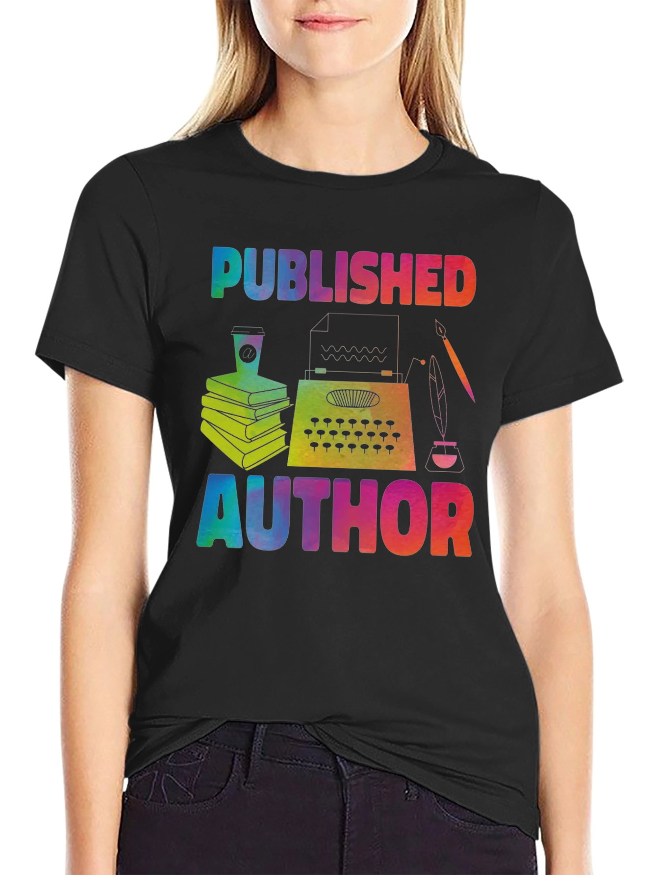 Published Author Graphic T-Shirt