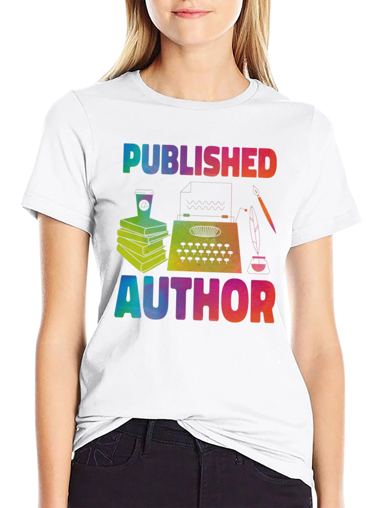 Published Author Graphic T-Shirt