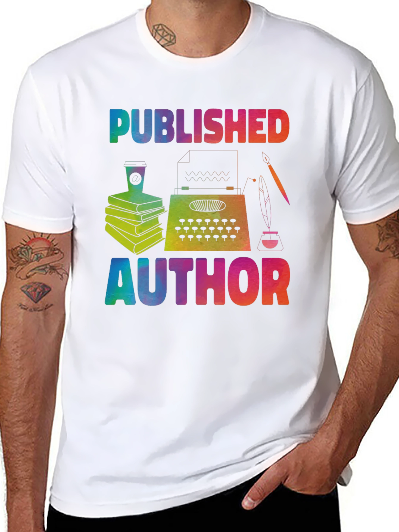 Published Author Graphic T-Shirt