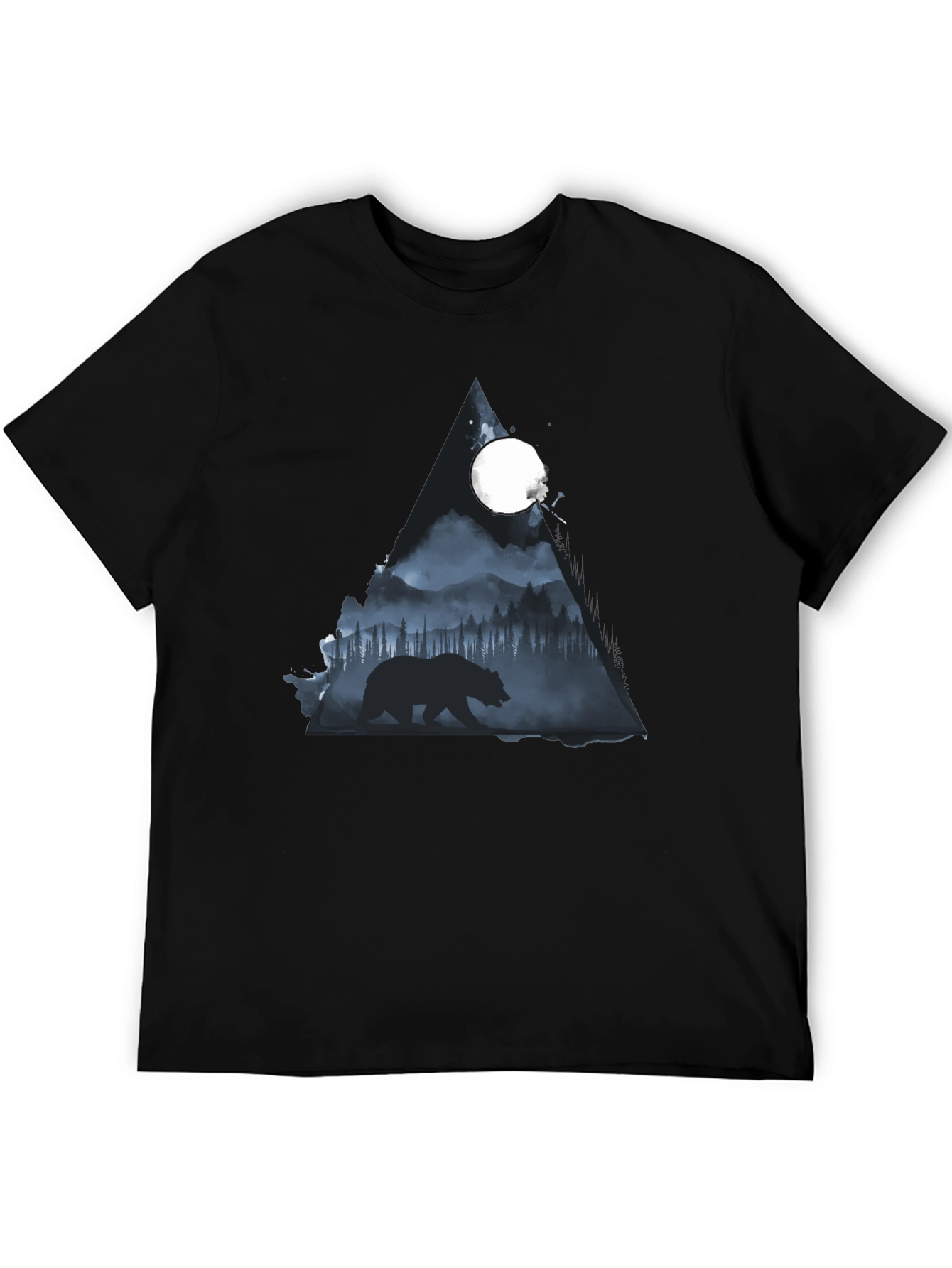 Bear Silhouette Graphic Tee