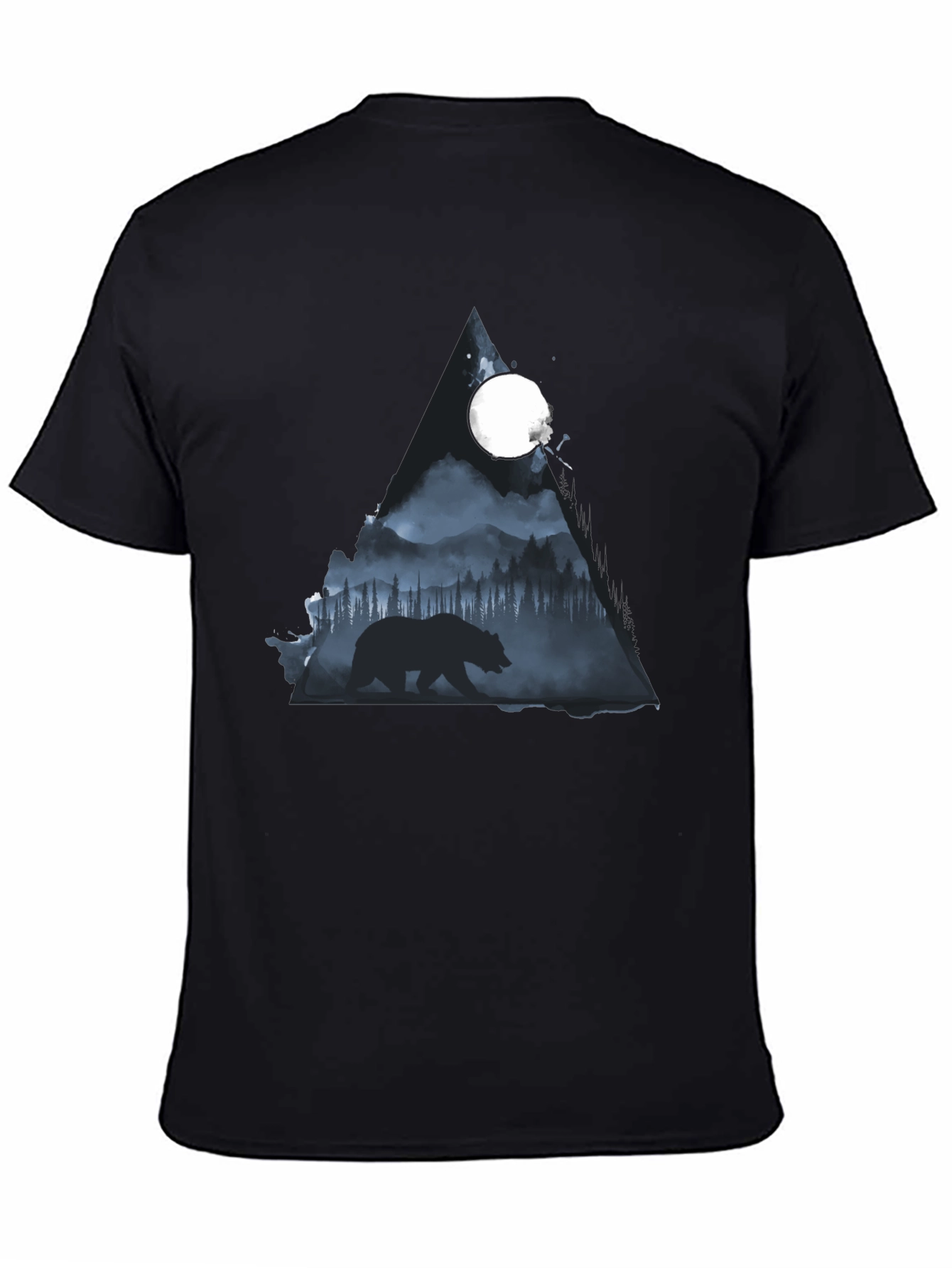 Bear Silhouette Graphic Tee