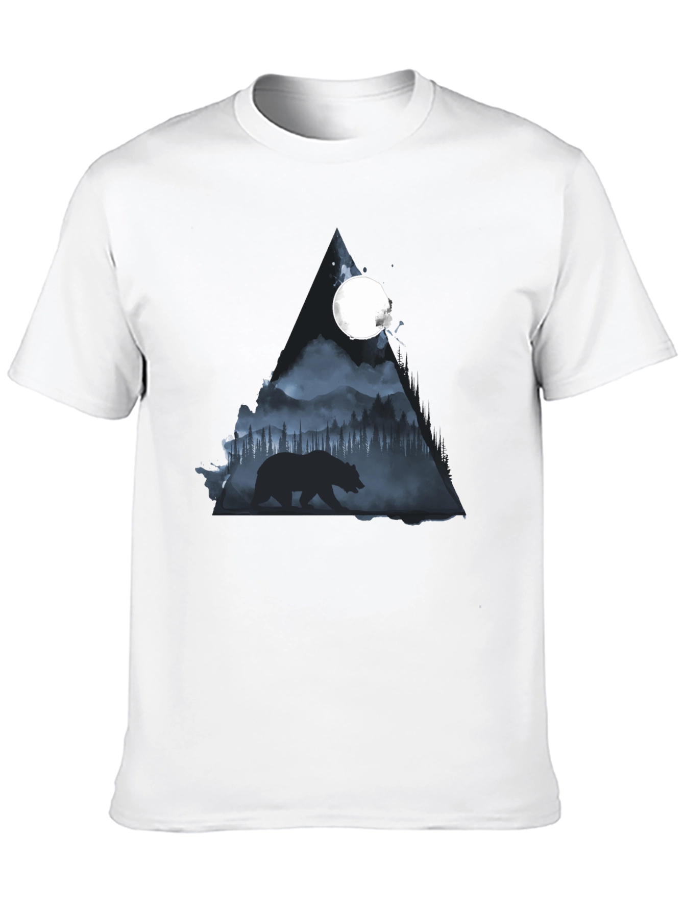 Bear Silhouette Graphic Tee