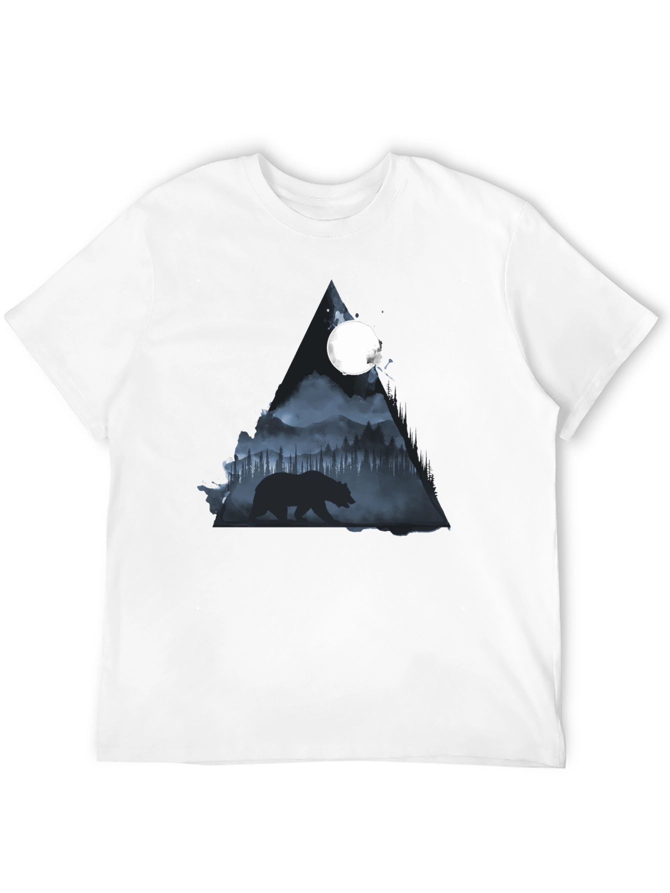 Bear Silhouette Graphic Tee