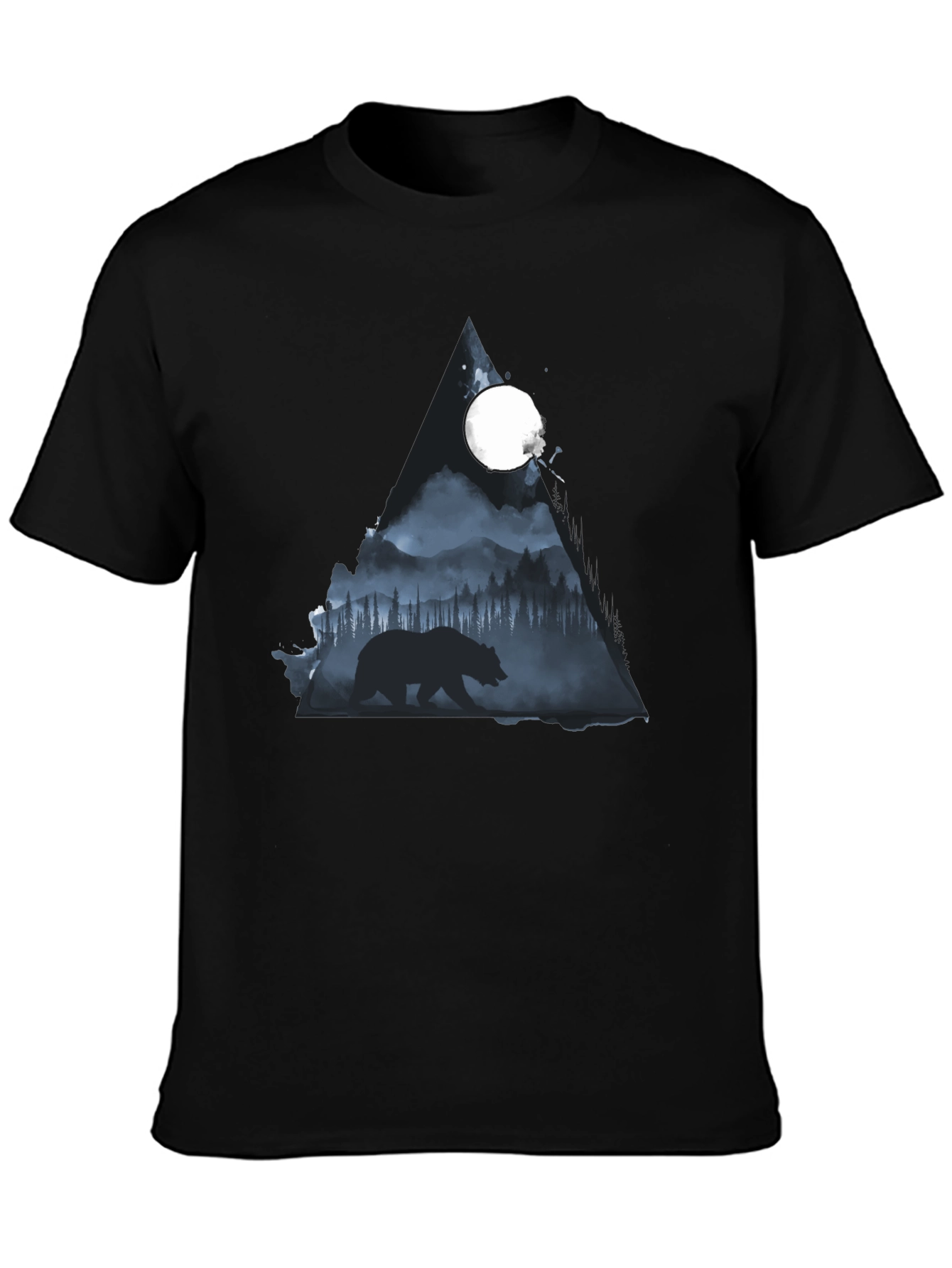 Bear Silhouette Graphic Tee