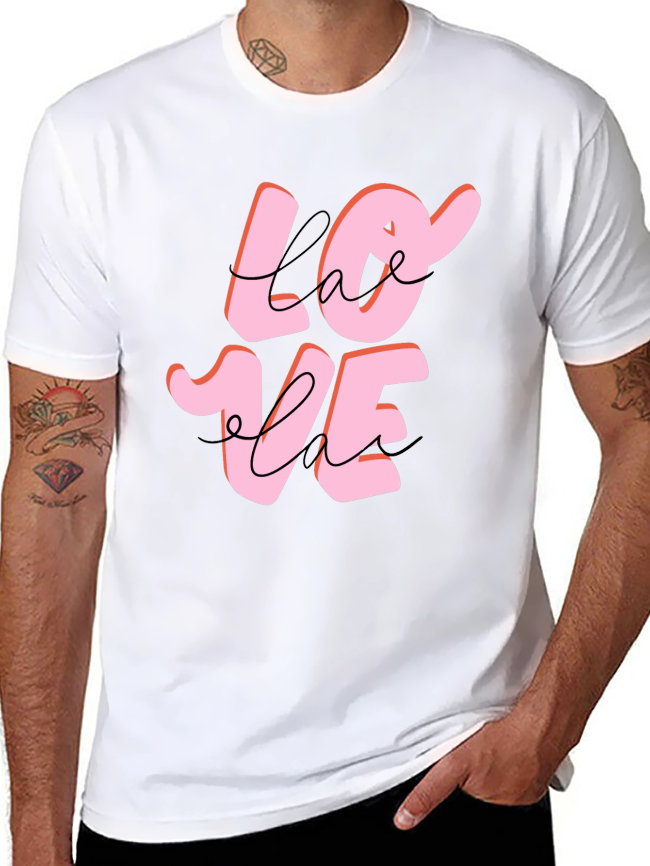 Love Graphic T-Shirt - Casual Cotton Tee