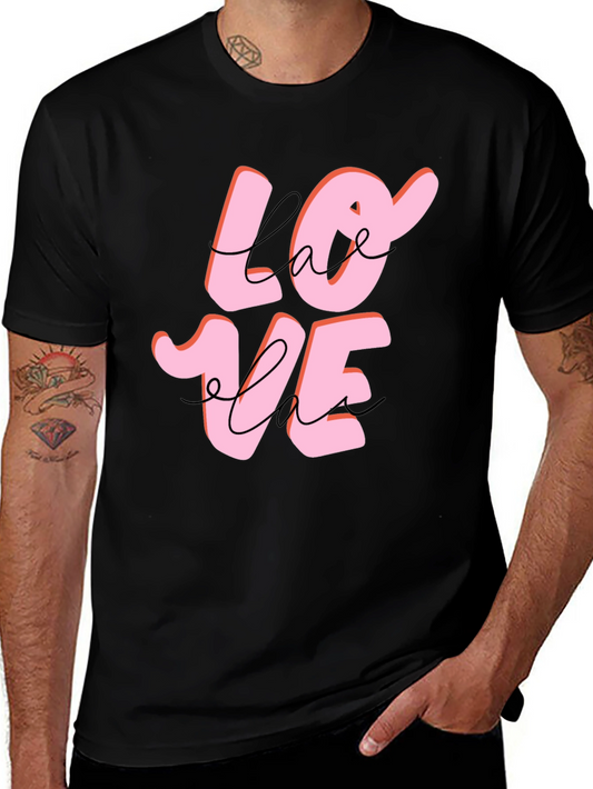 Love Graphic T-Shirt - Casual Cotton Tee