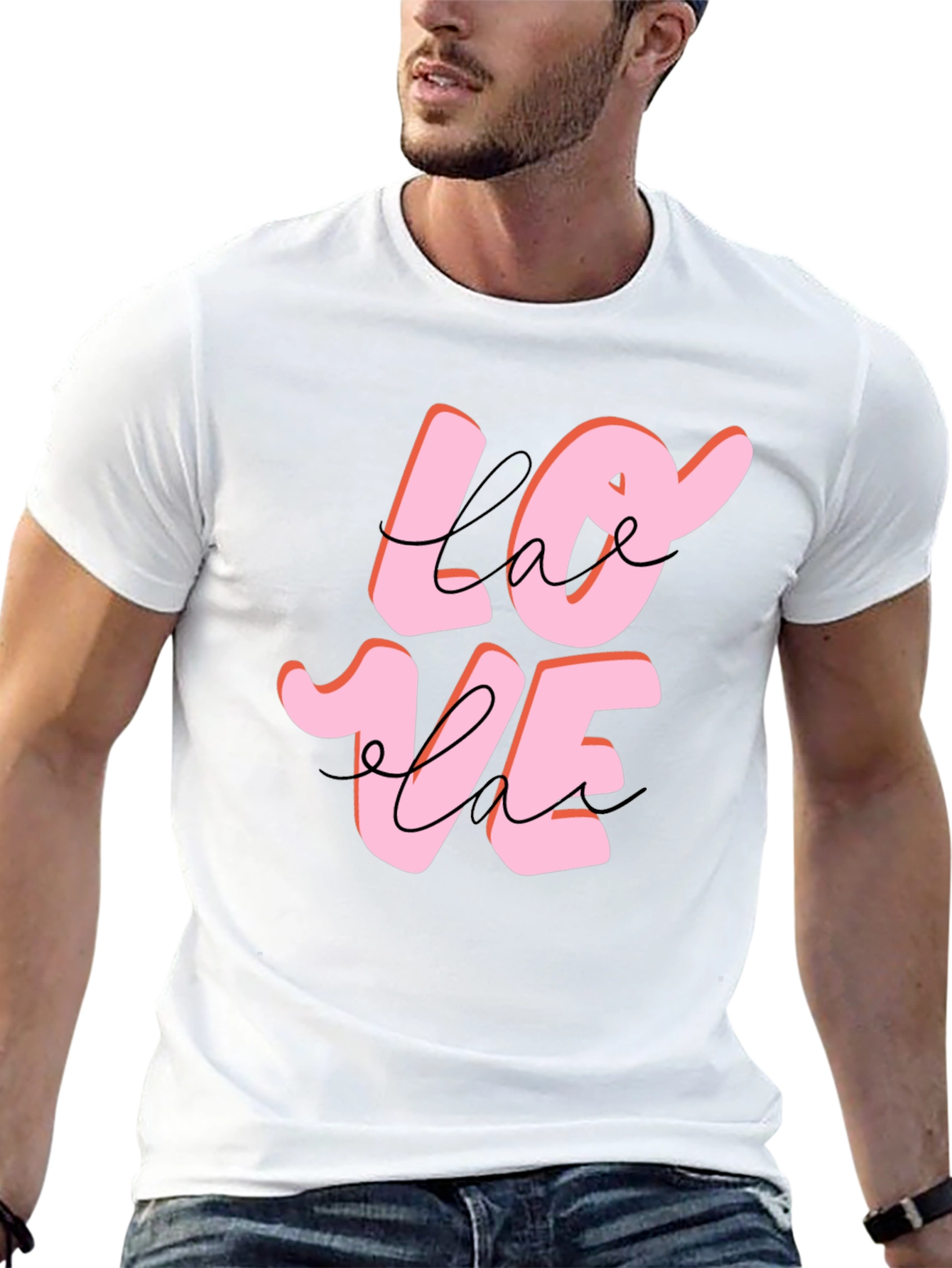 Love Graphic T-Shirt - Casual Cotton Tee