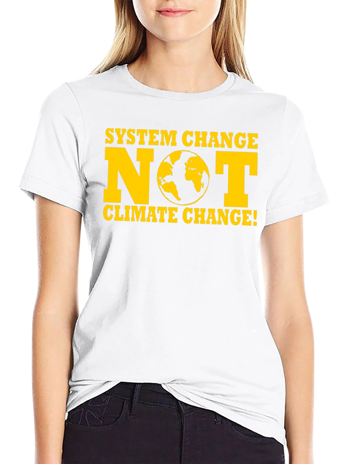 System Change NOT Climate Change T-Shirt