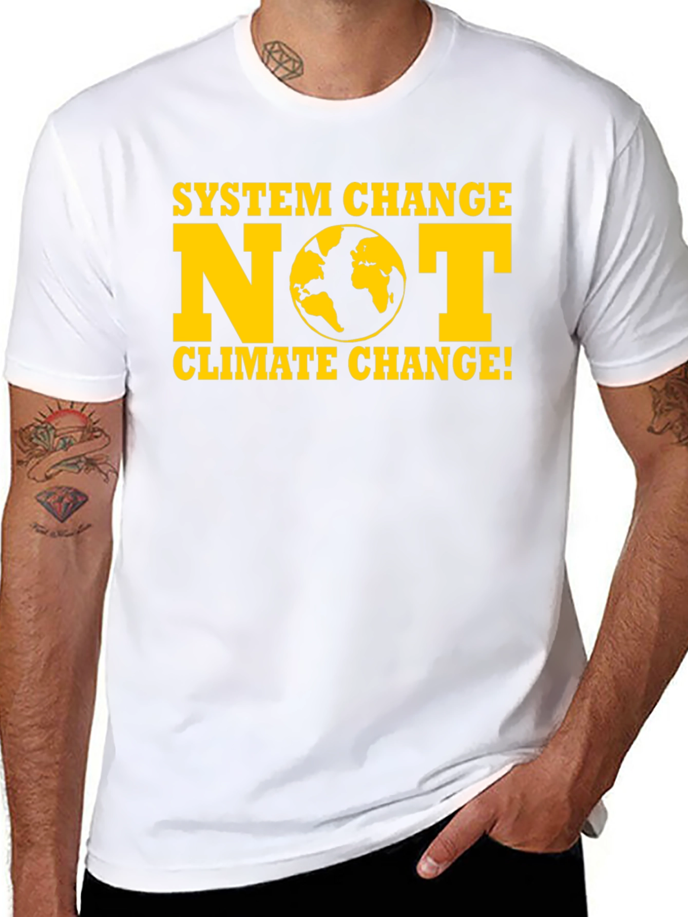 System Change NOT Climate Change T-Shirt