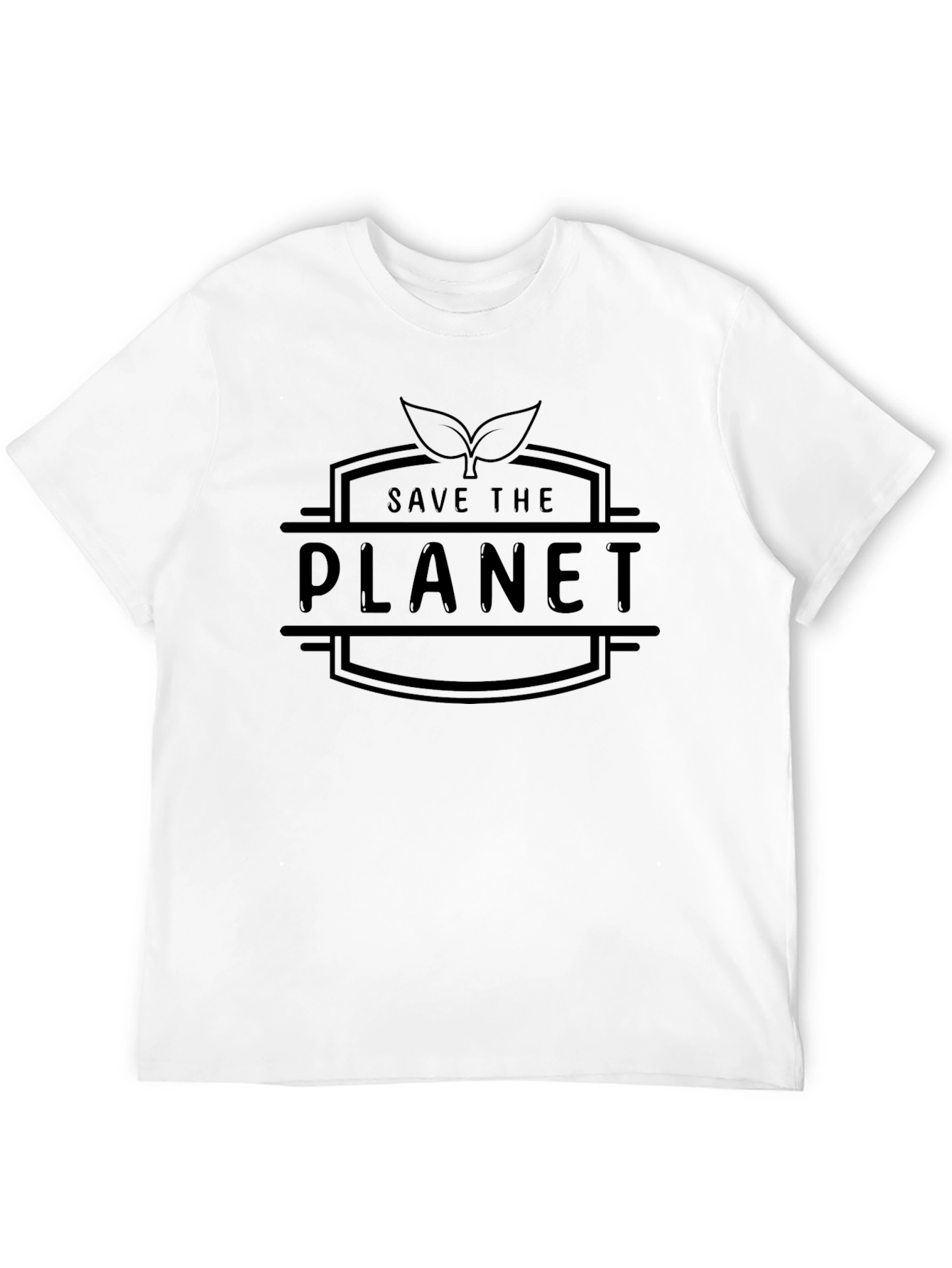 Save the Planet Graphic T-Shirt - Eco-Friendly Fashion