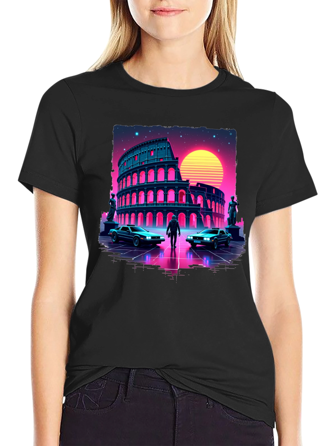 Retro Rome Colosseum T-Shirt