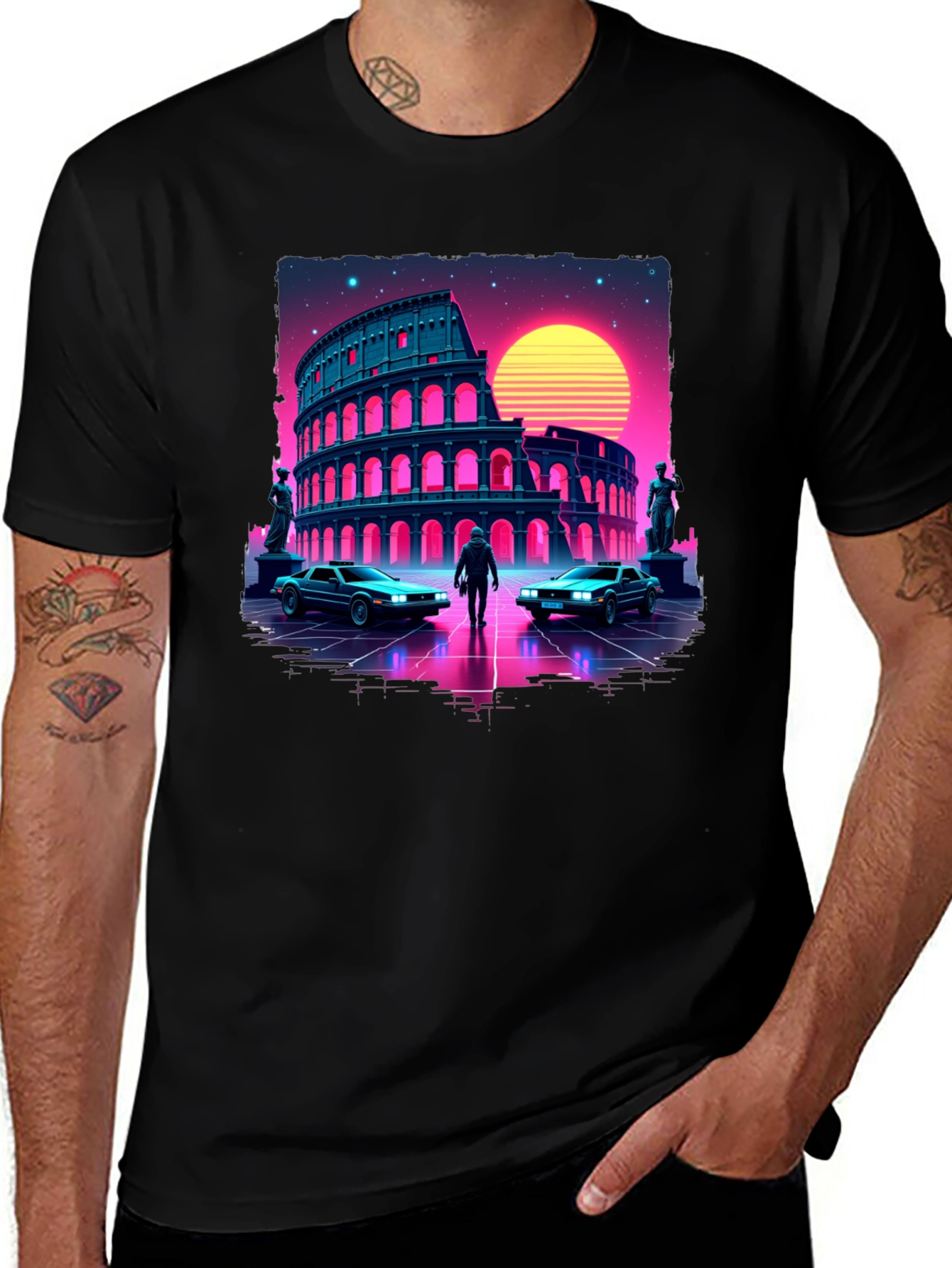 Retro Rome Colosseum T-Shirt