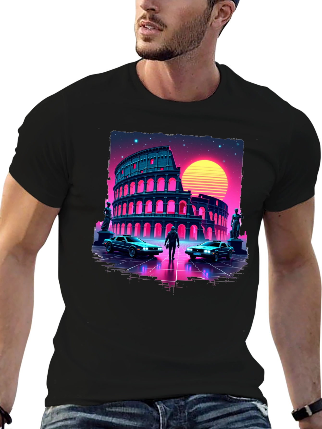 Retro Rome Colosseum T-Shirt