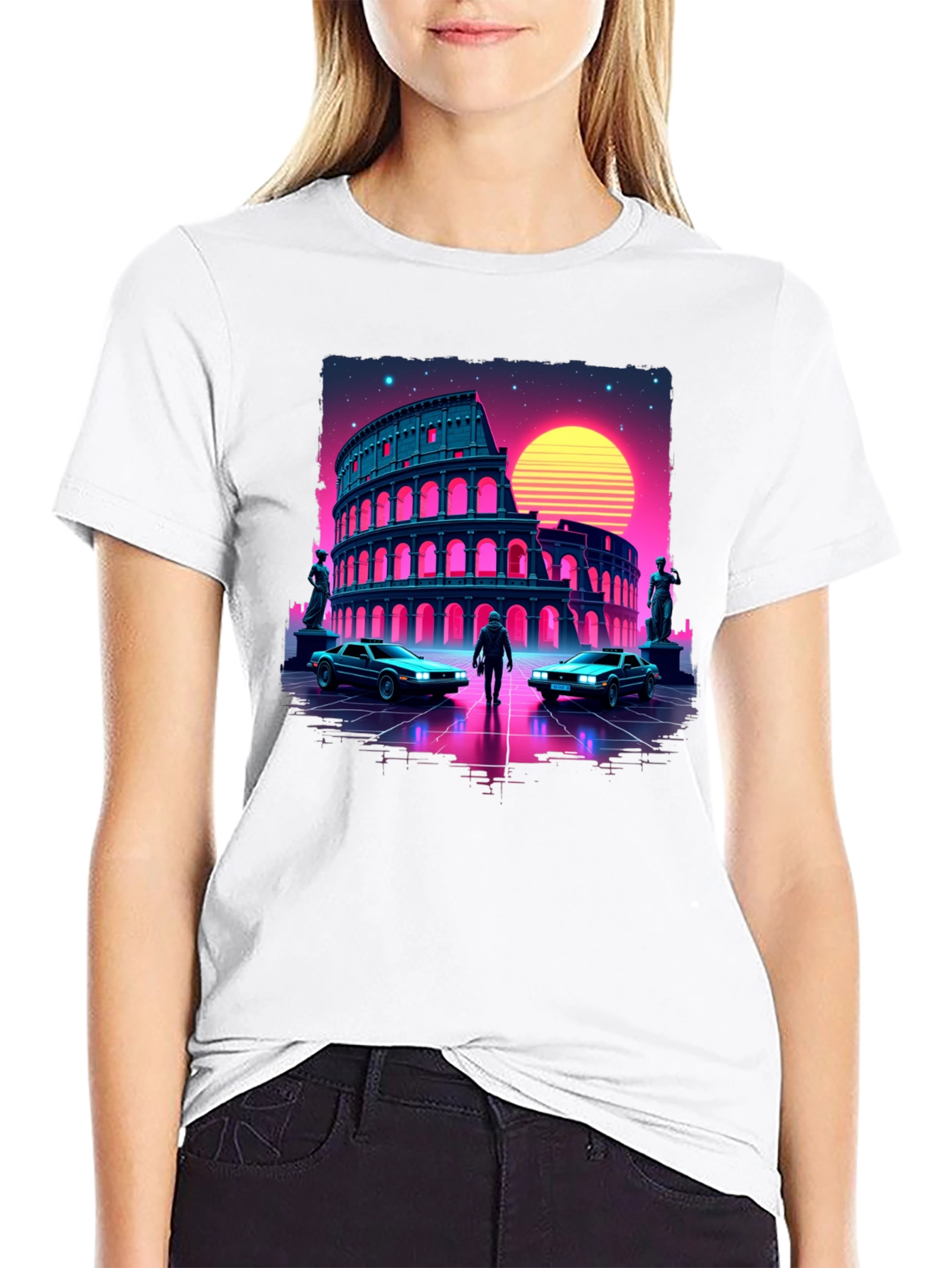 Retro Rome Colosseum T-Shirt