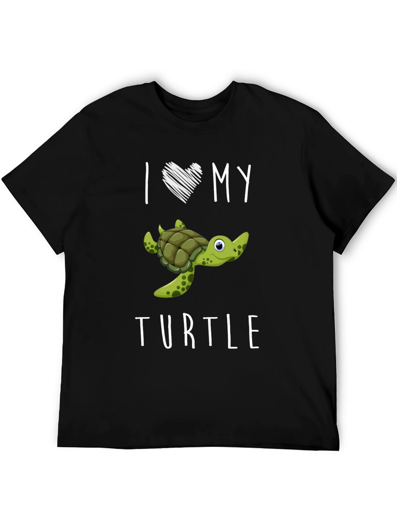I Love My Turtle Graphic Tee