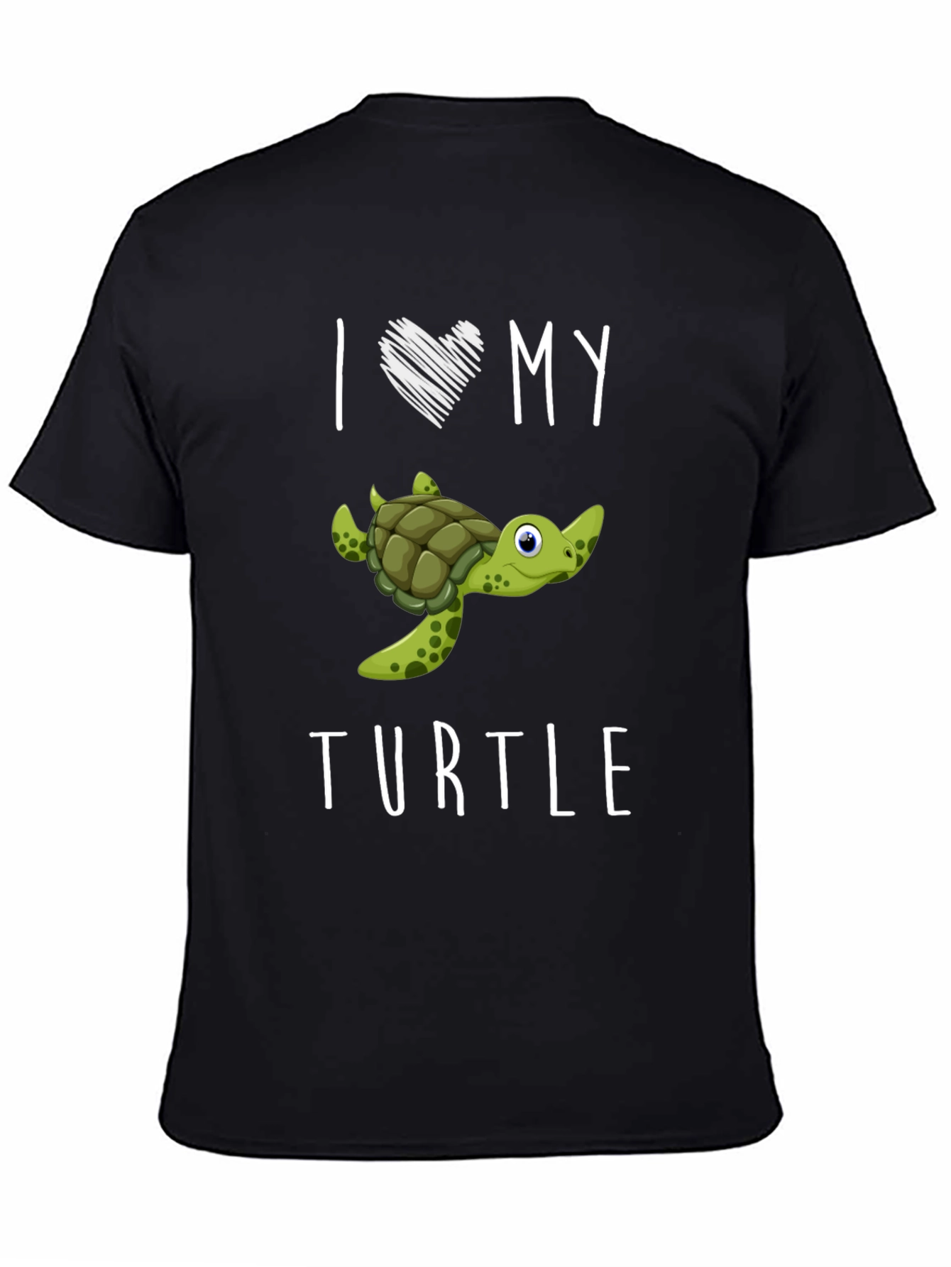I Love My Turtle Graphic Tee