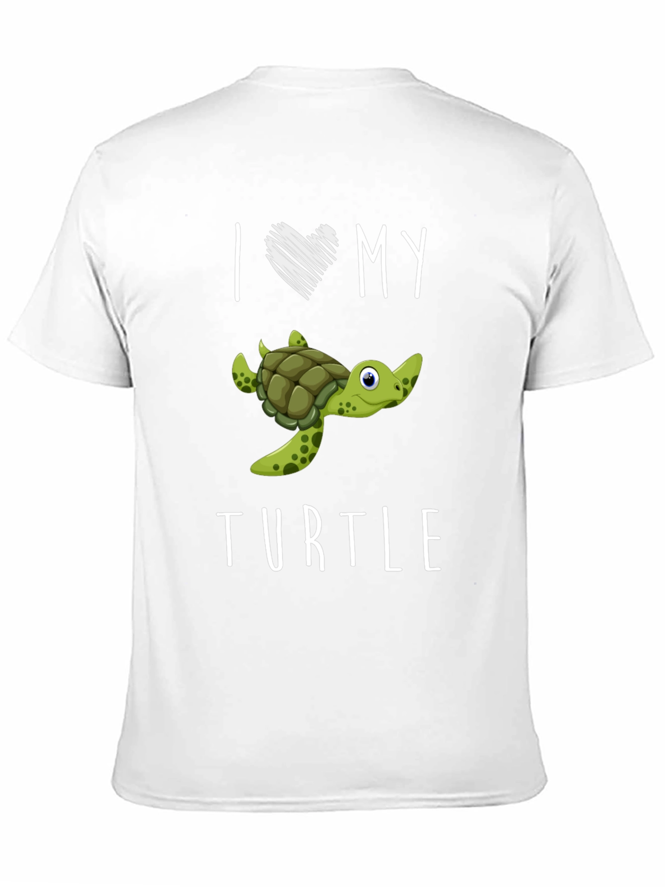 I Love My Turtle Graphic Tee