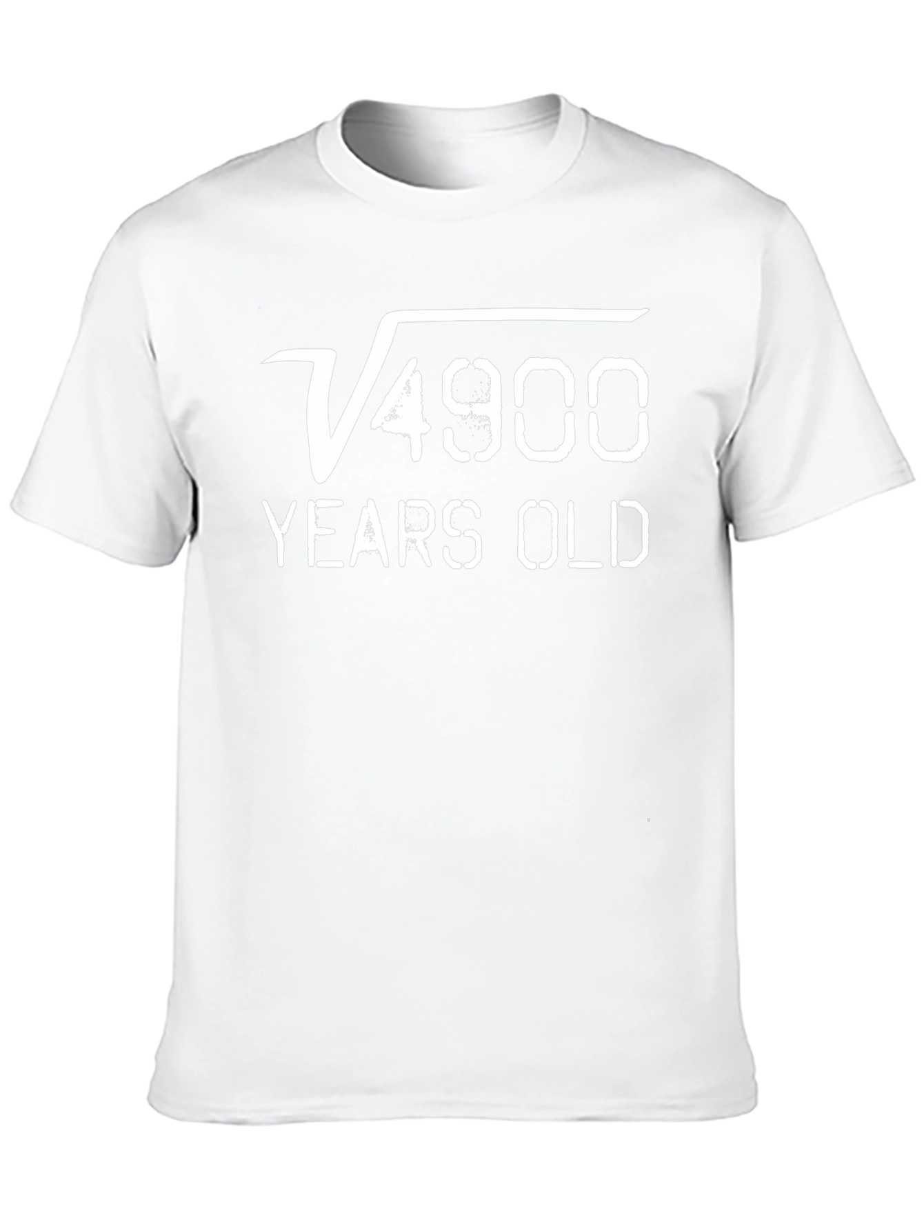 Funny Math Birthday T-Shirt - Square Root of 4900