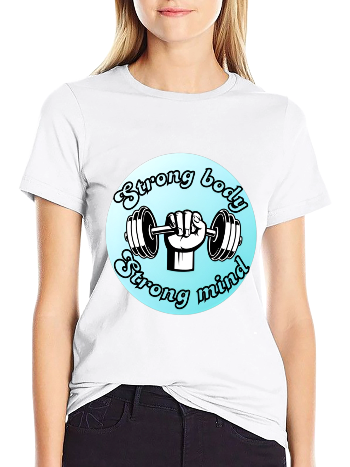 Strong Body Strong Mind Graphic Tee
