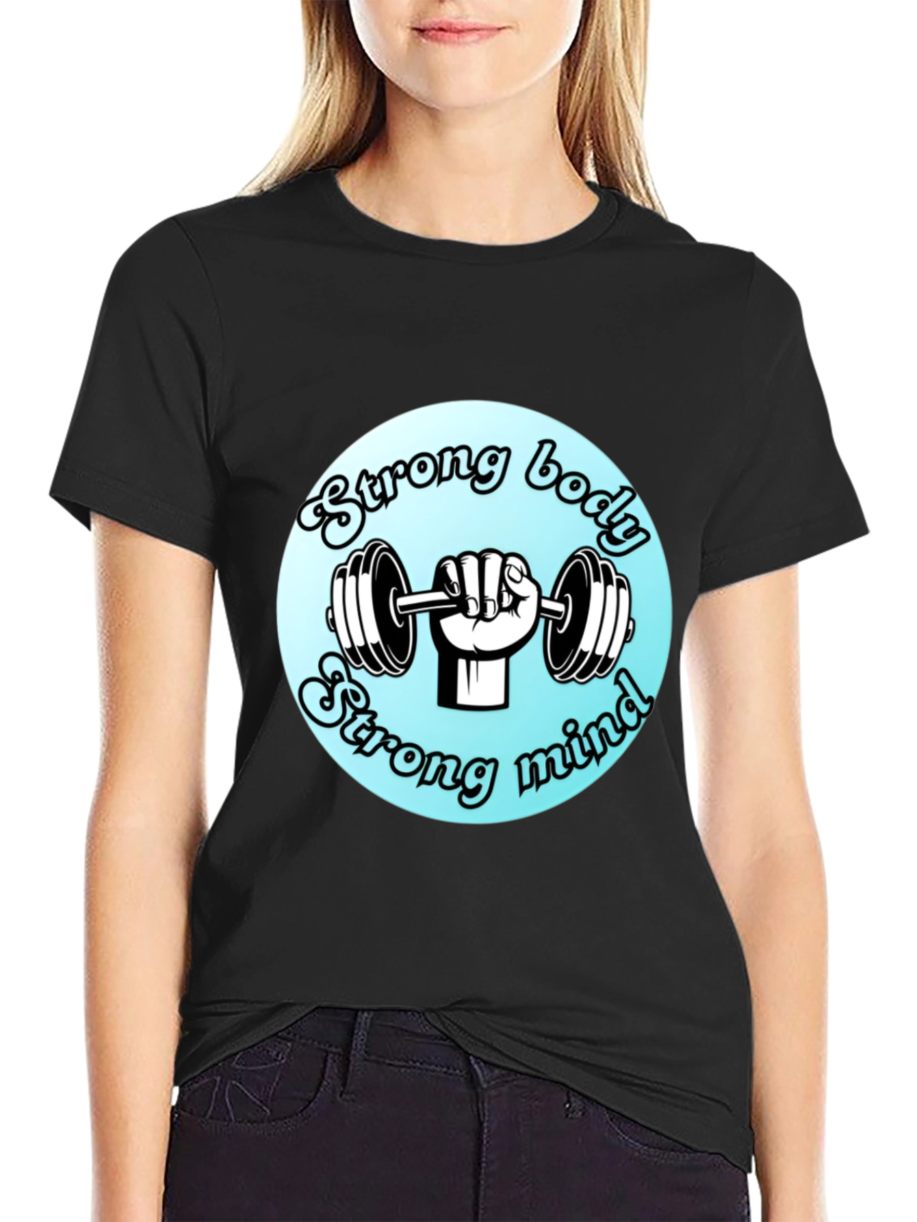 Strong Body Strong Mind Graphic Tee