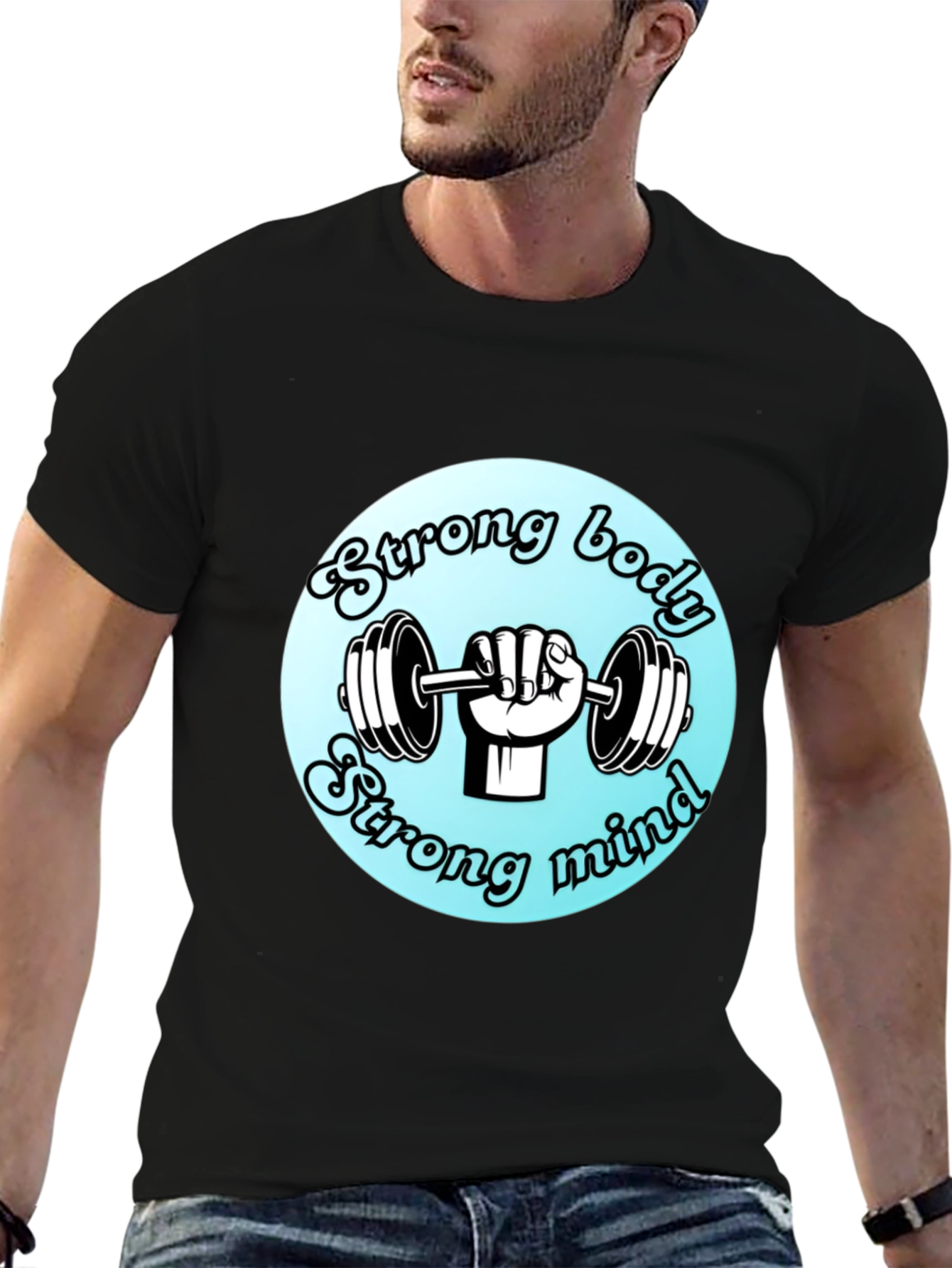 Strong Body Strong Mind Graphic Tee