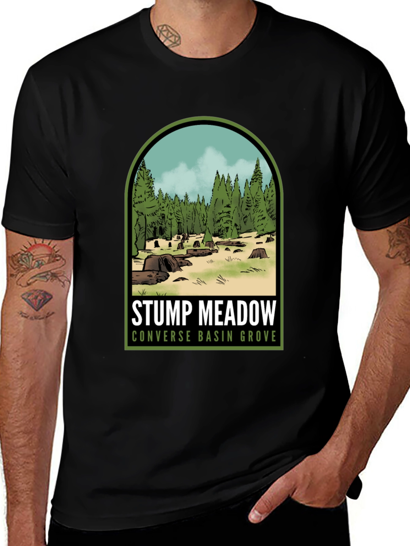 Stump Meadow Graphic Tee