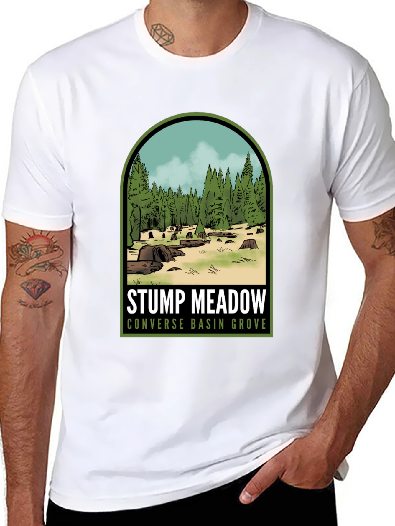 Stump Meadow Graphic Tee