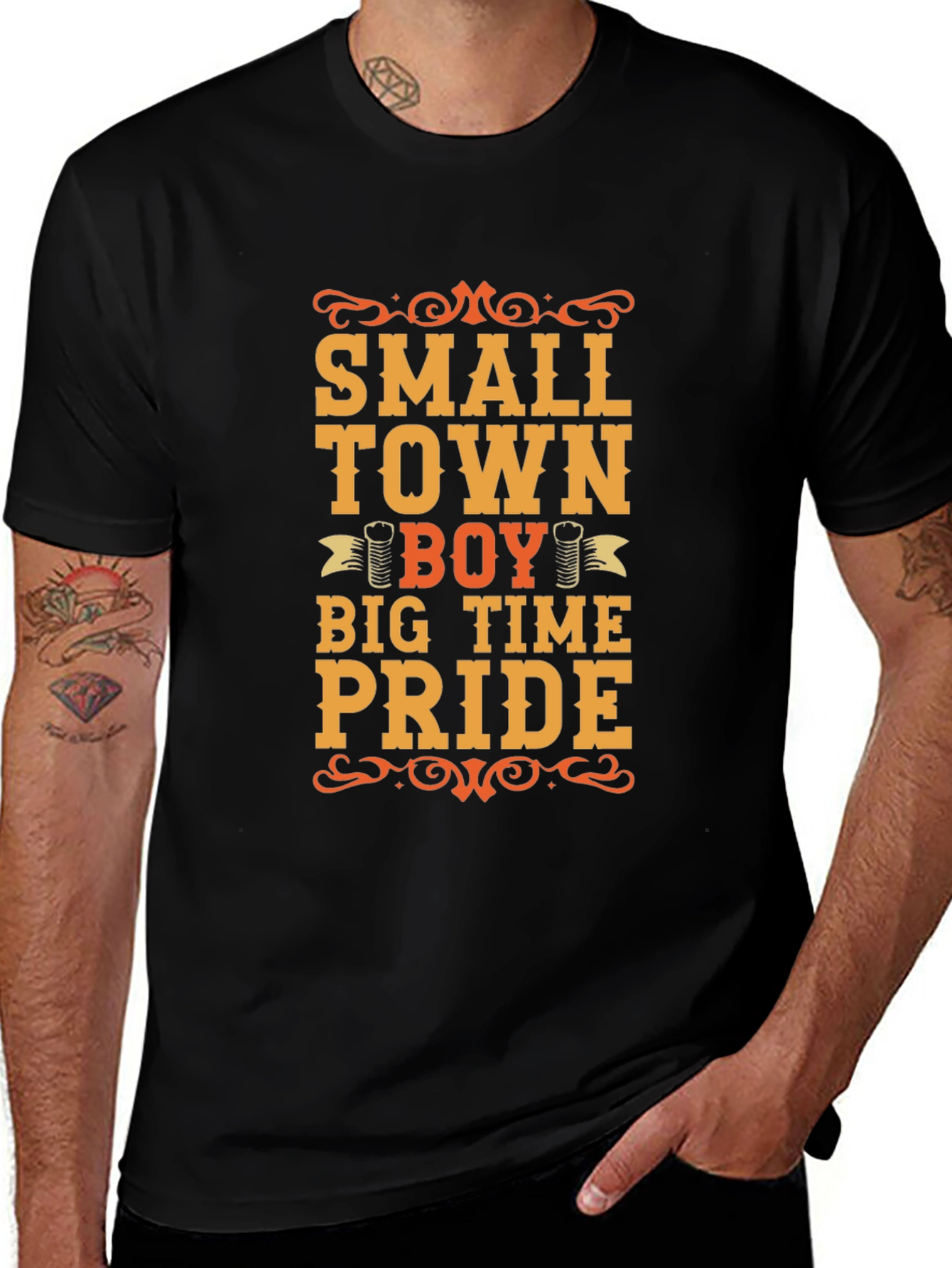 Small Town Boy Pride Graphic T-Shirt