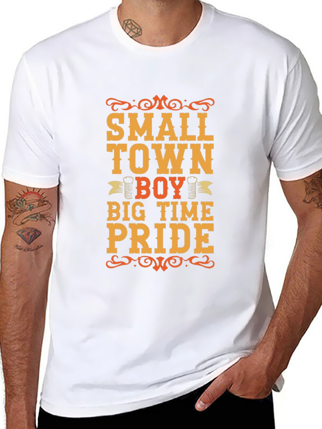 Small Town Boy Pride Graphic T-Shirt
