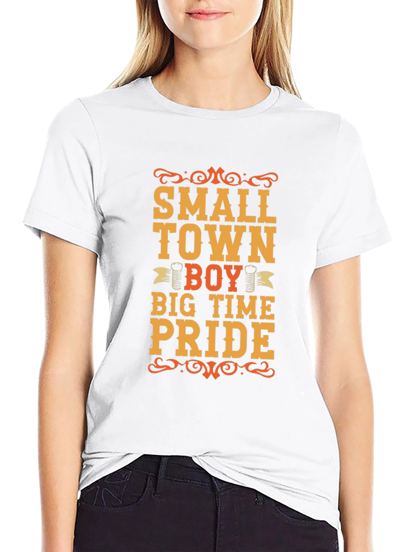 Small Town Boy Pride Graphic T-Shirt