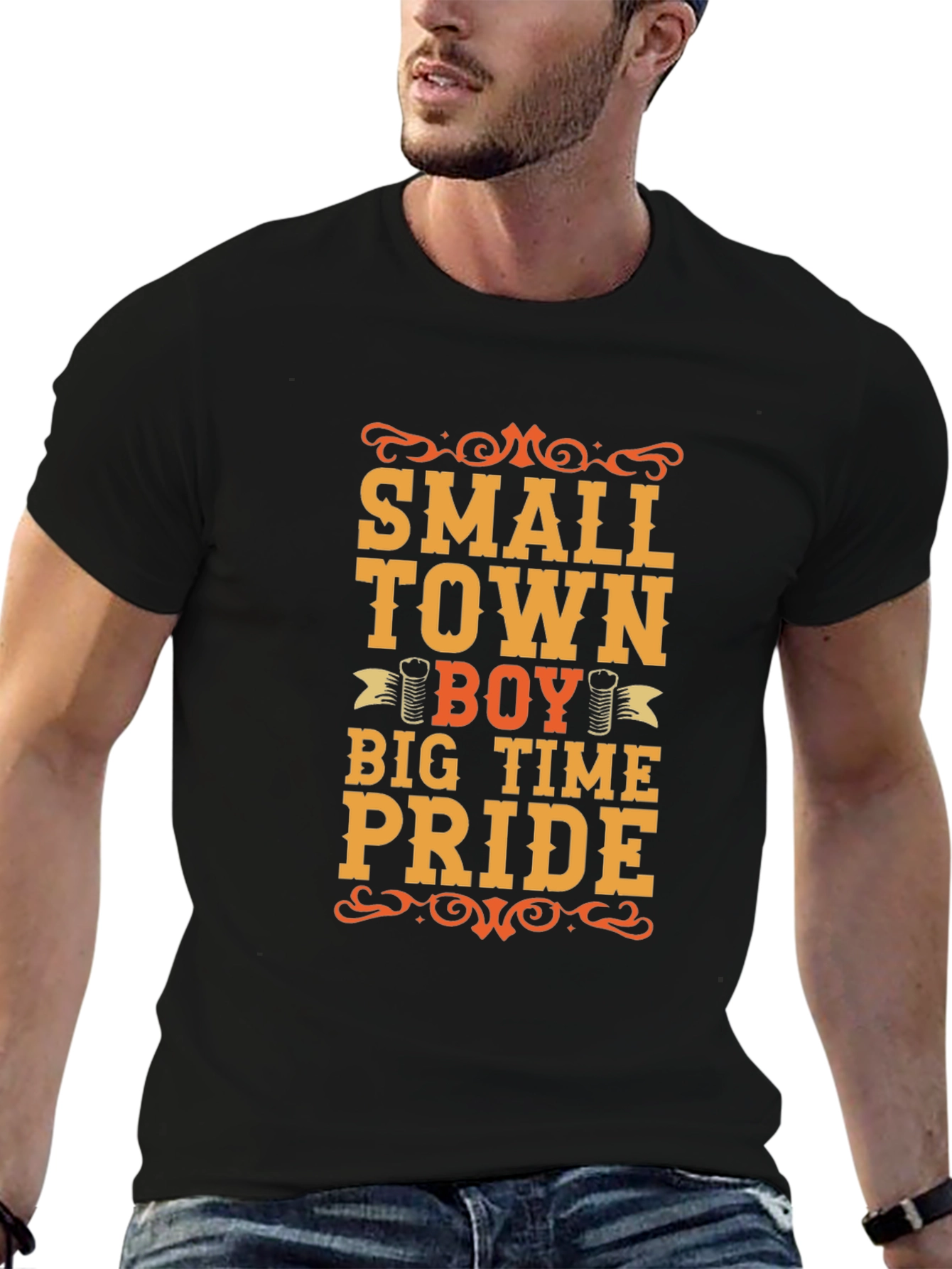 Small Town Boy Pride Graphic T-Shirt