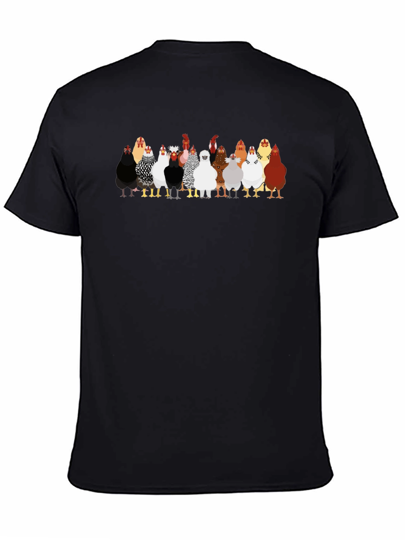 Chicken Lineup Graphic T-Shirt