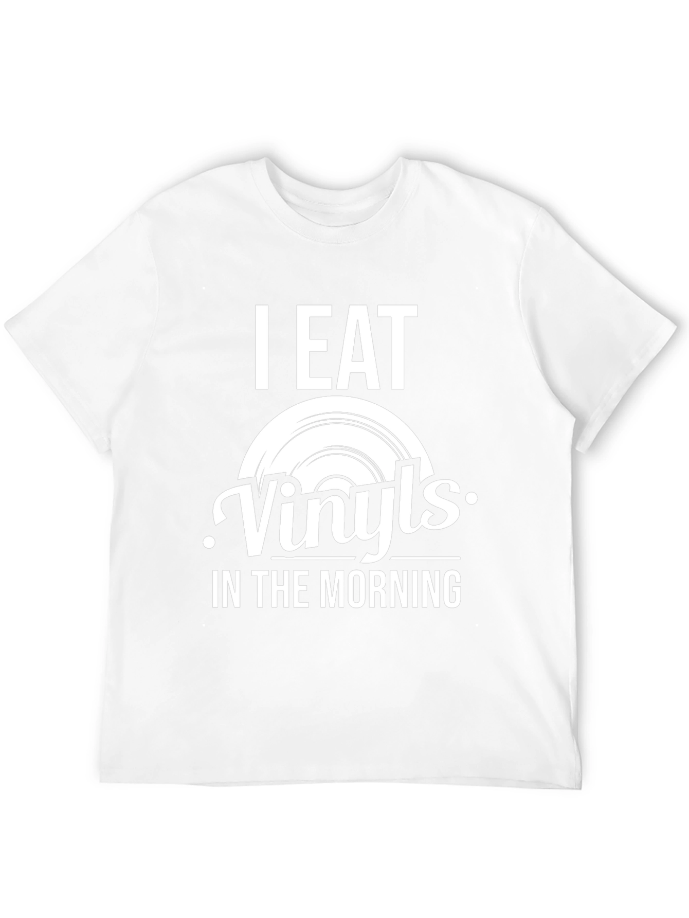 I Eat Vinyls T-Shirt - Music Lover Graphic Tee