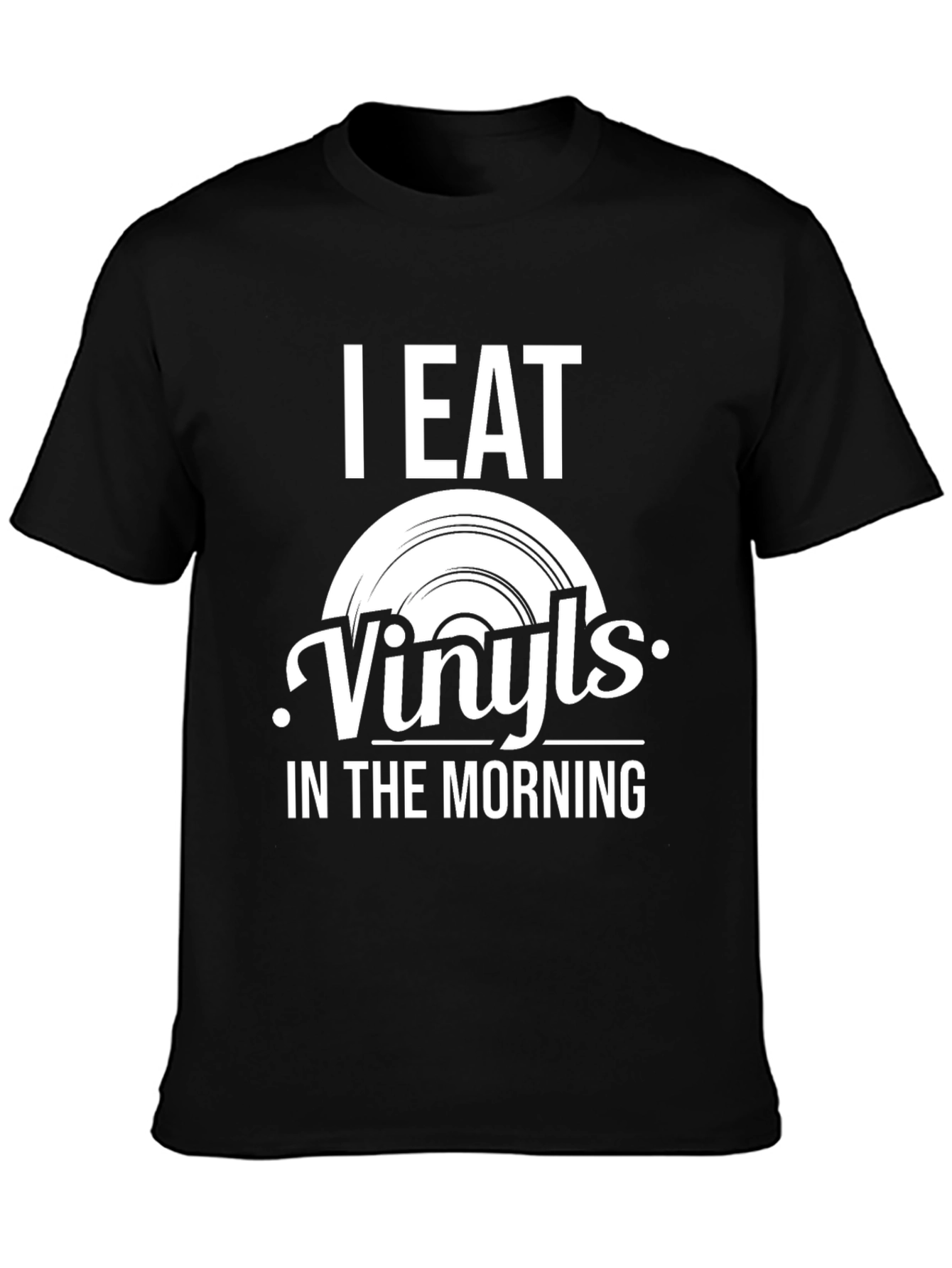 I Eat Vinyls T-Shirt - Music Lover Graphic Tee