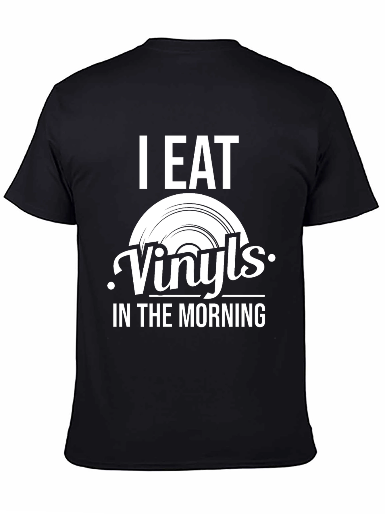 I Eat Vinyls T-Shirt - Music Lover Graphic Tee